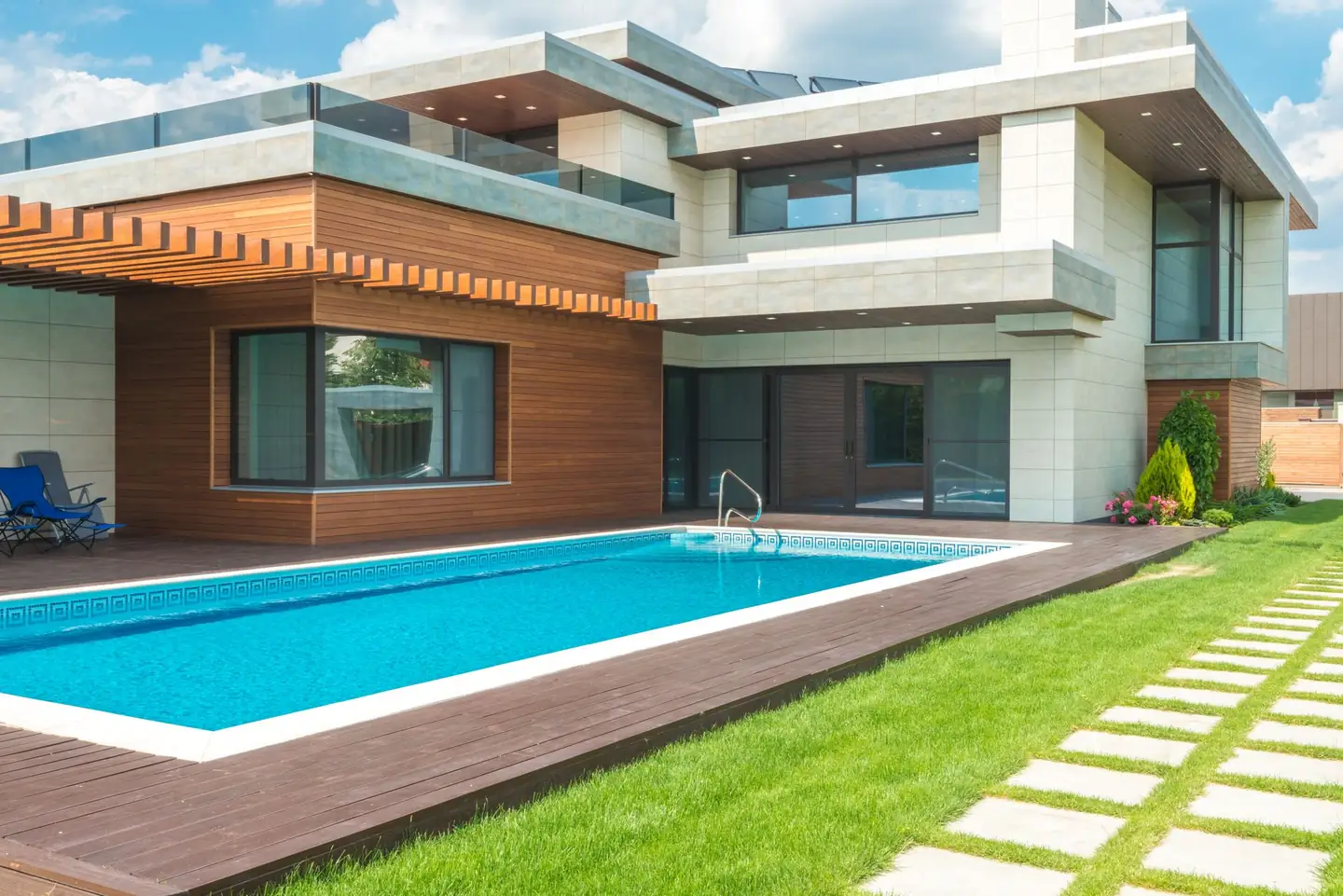 Swimming pool built in Kirrawee, NSW